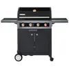 Brasero Barbecue au gaz Boston Black 4K Turbo - 4 brûleurs + 1 Turbo Z...