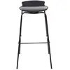 Tabouret SOHAN hauteur 79cm coloris noir/gris
