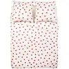 Parure de lit Housse+ 2 taies 240x260cm AMOUR