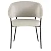 Chaine en velours SYRINE coloris beige