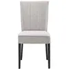 Chaise en tissu DIANA coloris beige