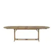 Table de jardin en acacia avec double extension 180-220-260 cm LANGKAW...