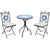Ensemble table + 2 chaises MOSAIC