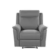 Fauteuil relax RICKY coloris gris