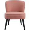 Fauteuil fixe LOMOCO SULLY coloris rose