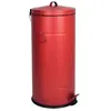 Poubelle cuisine 30 L RETRO coloris rouge