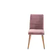 Chaise en tissu ISAK coloris parme