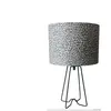 Lampe 45cm SAVAGE motif léopard