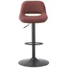 Tabouret de bar HARLEY coloris marron