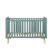 Lit bébé FOREST coloris vert