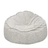 Pouf BIGGY coloris blanc