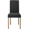 Chaise SALSA coloris noir