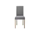 Chaise en tissu SALSA coloris gris