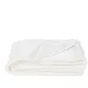 Plaid 130x170 cm FOXY coloris blanc