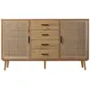 Buffet SAHARA coloris bois clair