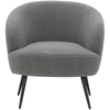 Fauteuil fixe LOMOCO BOUCLY coloris gris