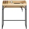 Bureau 80 cm LENY coloris bois clair