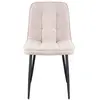 Chaise en tissu SOYA coloris beige