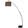 Lampadaire Métal 195 cm noir
