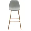 tabouret de bar gris AUDE