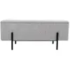 Poufs : Banc gris