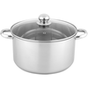 Faitout tous feux y compris induction 2 STEEL