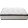 Matelas Ressorts + m moire de forme 140x190 cm NILOA