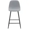 tabouret de bar gris AUDE