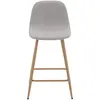 tabouret de bar beige AUDE