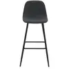tabouret de bar gris AUDE