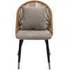 chaise tissu KEYAH