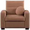 Fauteuil fixe JADE coloris terracotta