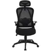 Fauteuil de bureau noir VICTOR