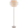 Lampadaire Métal 160 cm beige CAMILLE