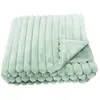 Plaid 180X 230CM vert DOUDOU