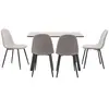 Ensemble Table de cuisine SATURNE