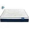 Matelas Ressorts + mémoire de forme 160x200 cm 8 HEURES LE MAGIQUE