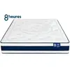 Matelas Ressorts + latex 160x200 cm 8 HEURES L'EBLOUISSANT