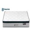 Matelas Ressorts + mémoire de forme 140x 8 HEURES L'EPOUSTOUFLANT