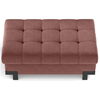 Pouf rouge SELVA