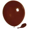Grand sachet 100 ballons nacrés, 30 cm, chocolat