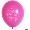 Sachet 10 ballons Vive Les Mariés, Fuchsia