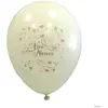 Ballon crème Vive Les Mariés X10