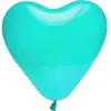 Lot de 8 ballons COEUR 35cm, turquoise