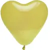 Lot de 8 ballons COEUR 35cm, ivoire