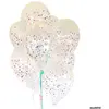 Sachet de 8 ballons imprimés confettis imprimés décos