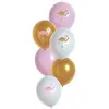 Sachet de 6 ballons Flamant rose