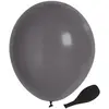 Sachet de 25 BALLONS Opaques 25cm, Gris 25cm