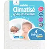 Babysom Matelas Bébé Climatisé Reversible Blanc