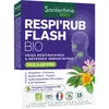 Santarome Bio - Respi'Rub Flash Bio - Nez Gorge - 15 comprimés